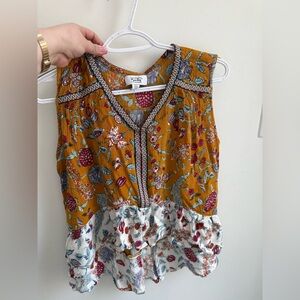 Myra Bag Floral Sleeveless Top